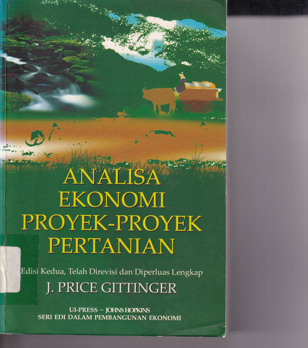 Analisa Ekonomi Proyek-proyek Pertanian (Ed. 2)