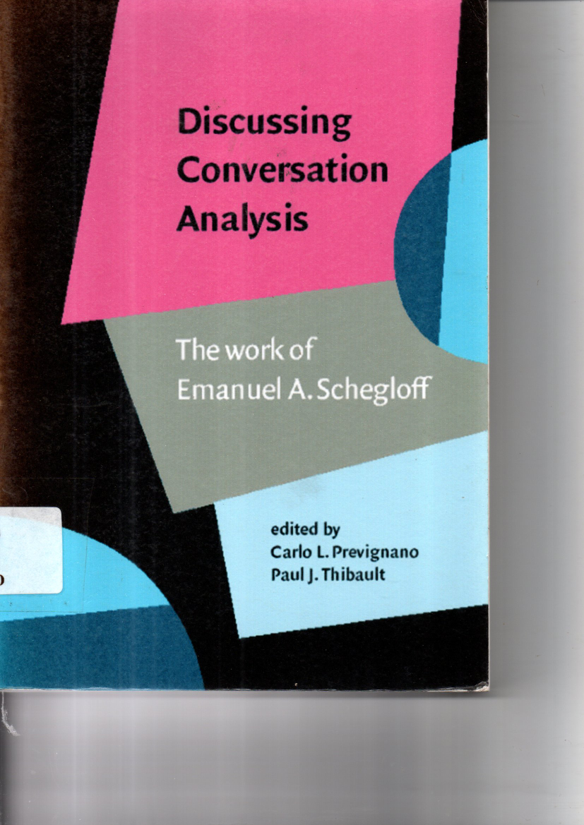 Discussing comversation analysis