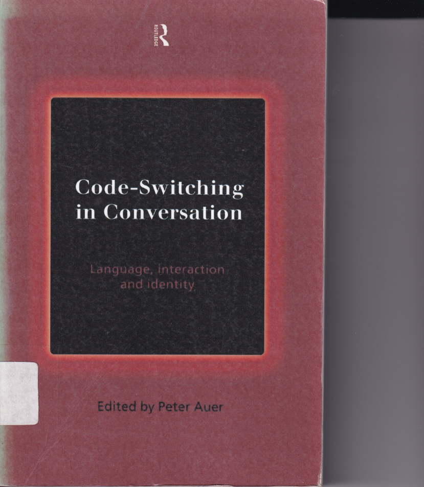 Code Switcing in conversation