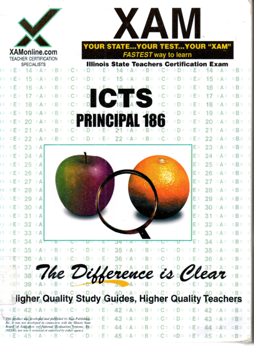 ICTS 186 Principal Teacher Certification Exam