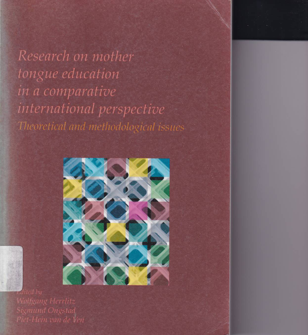 Research on mother tongue education in a comparative international perspective