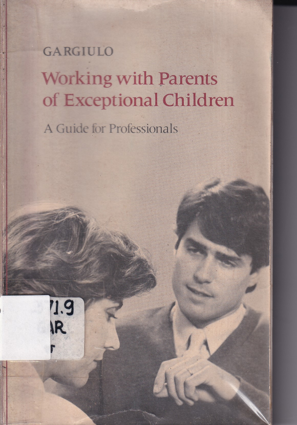 Working With Parents Of Exception Childern