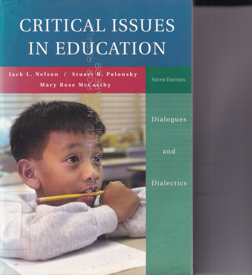 Critical Issues In Education