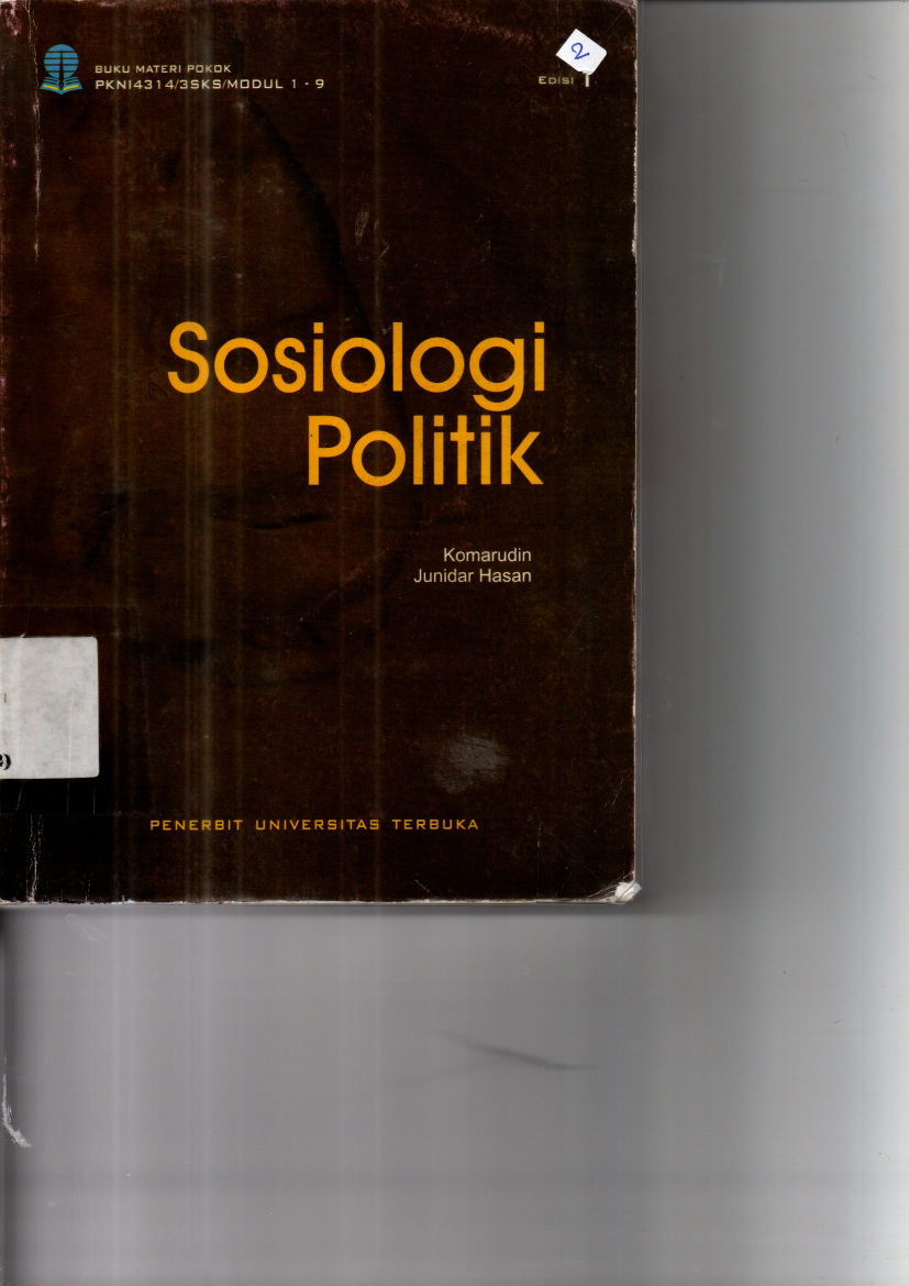 Sosiologi Politik (Ed. 1, Cet. 2)