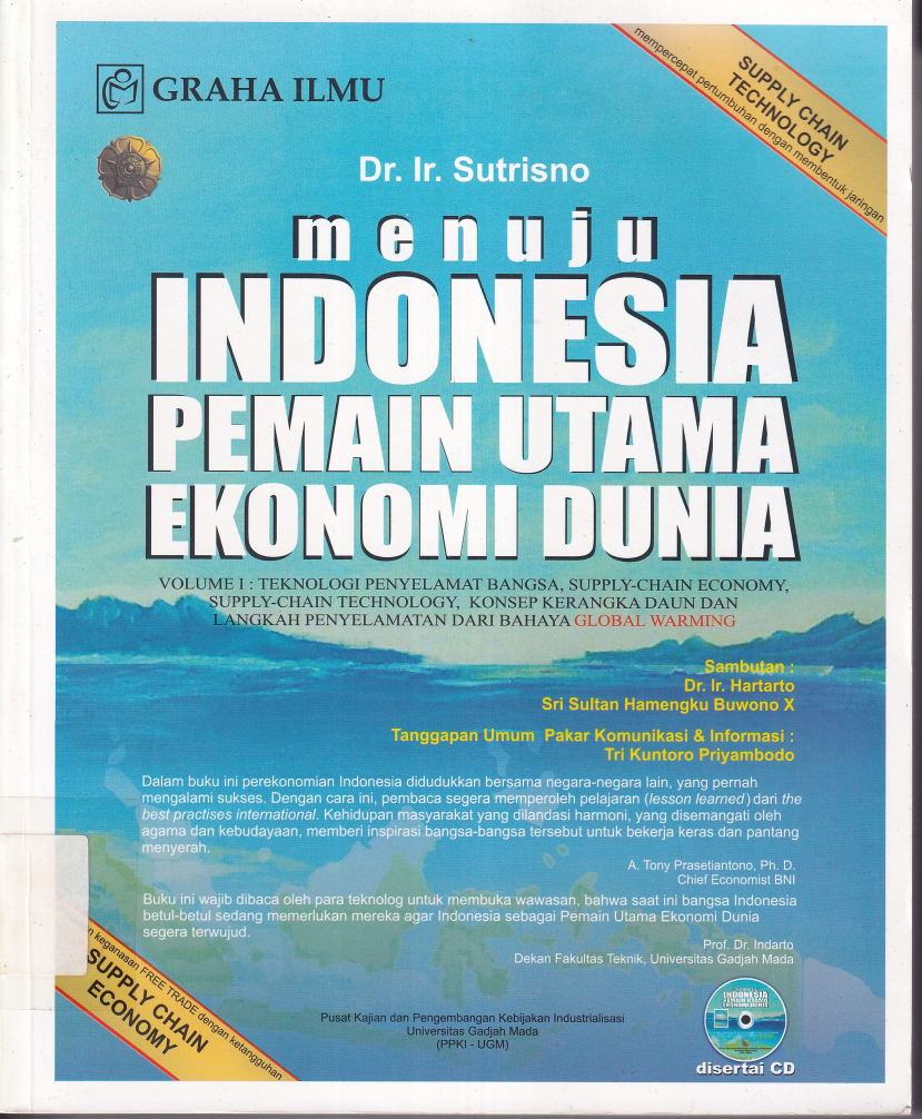 Menuju Indonesia Pemain Utama Ekonomi Dunia (Ed. 1, Cet. 1)