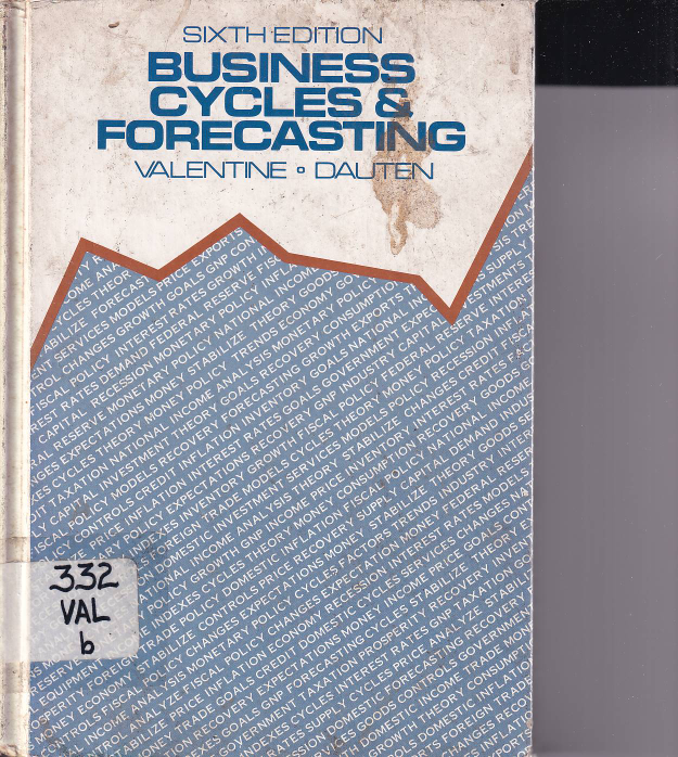 Business Cycles &amp; Forecasting (Ed. 6)