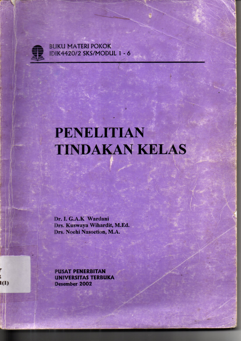 Penelitian Tindakan Kelas Cet 6