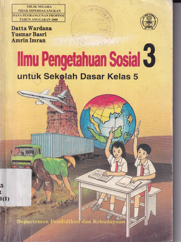 Ilmu Pengetahuan Sosial 3 untuk Sekolah Dasar Kelas 5