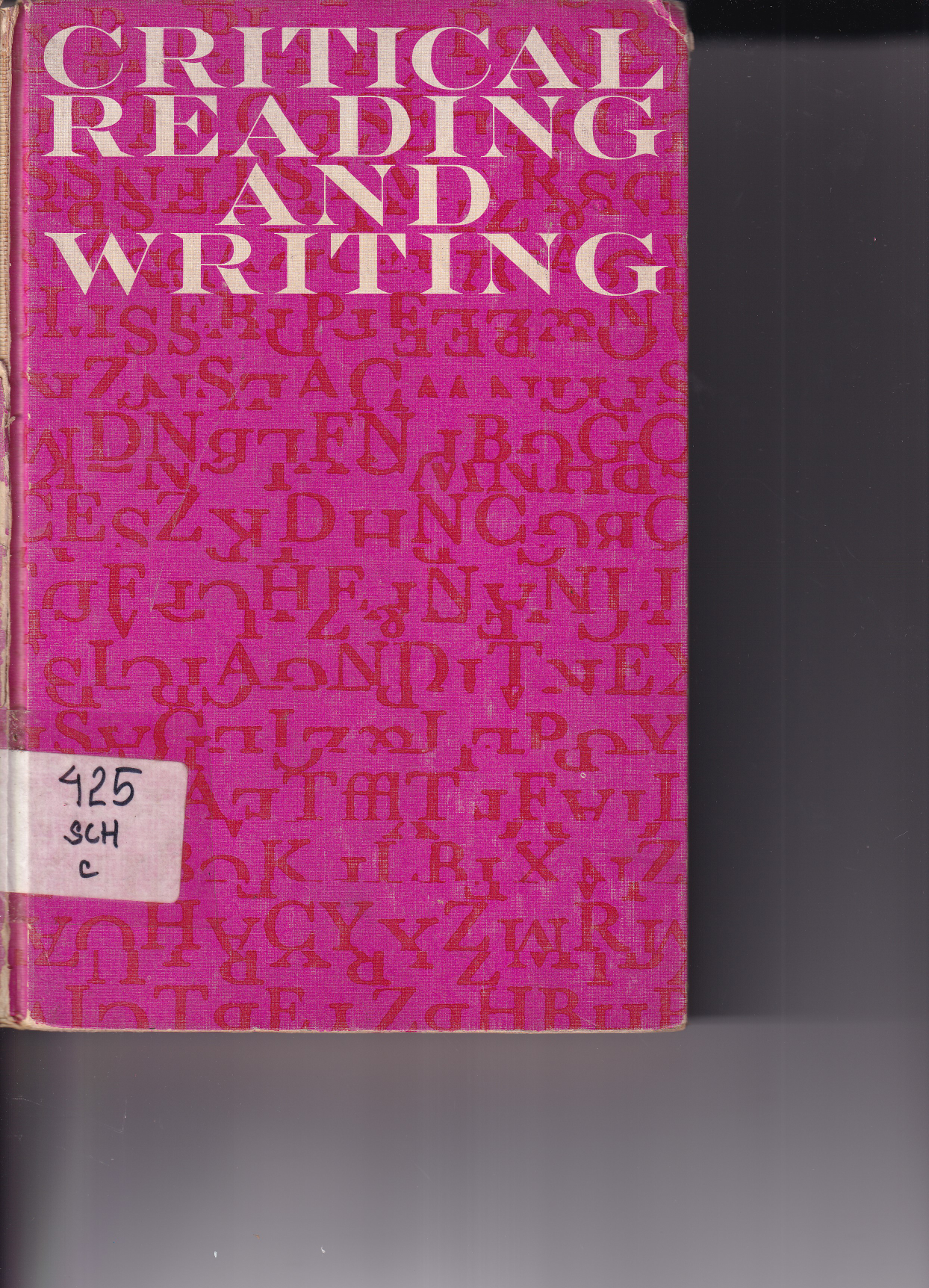 Critical Reading and Writing