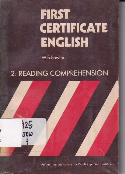 First Certificate English