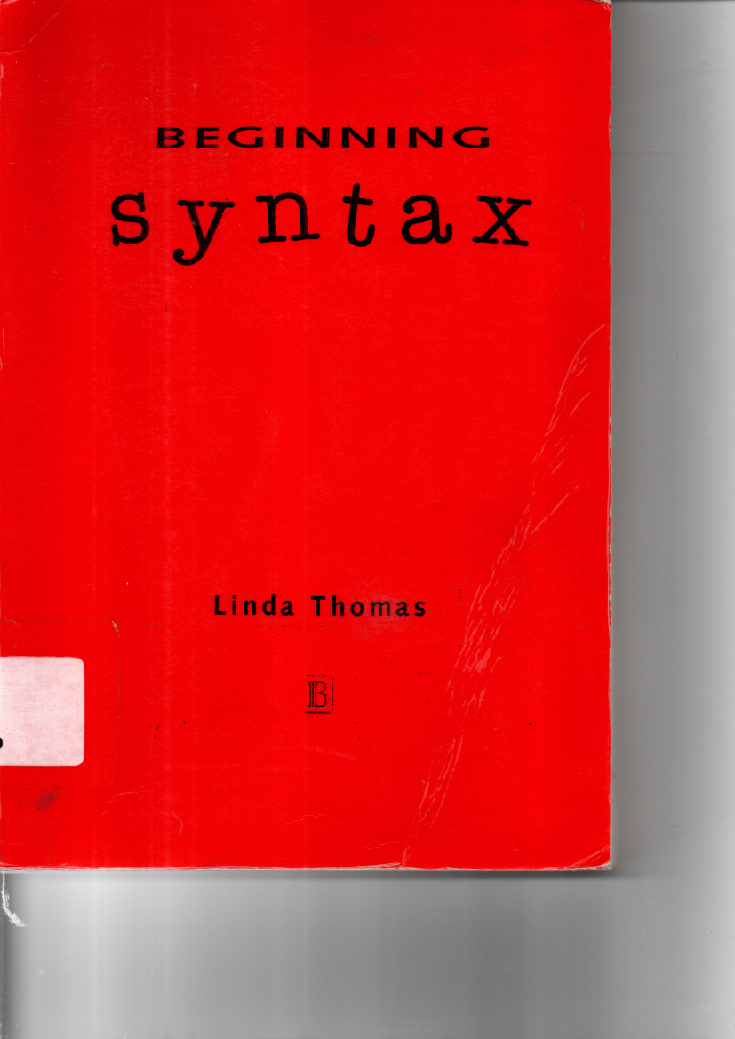 Beginning Syntax (Sumbangan)