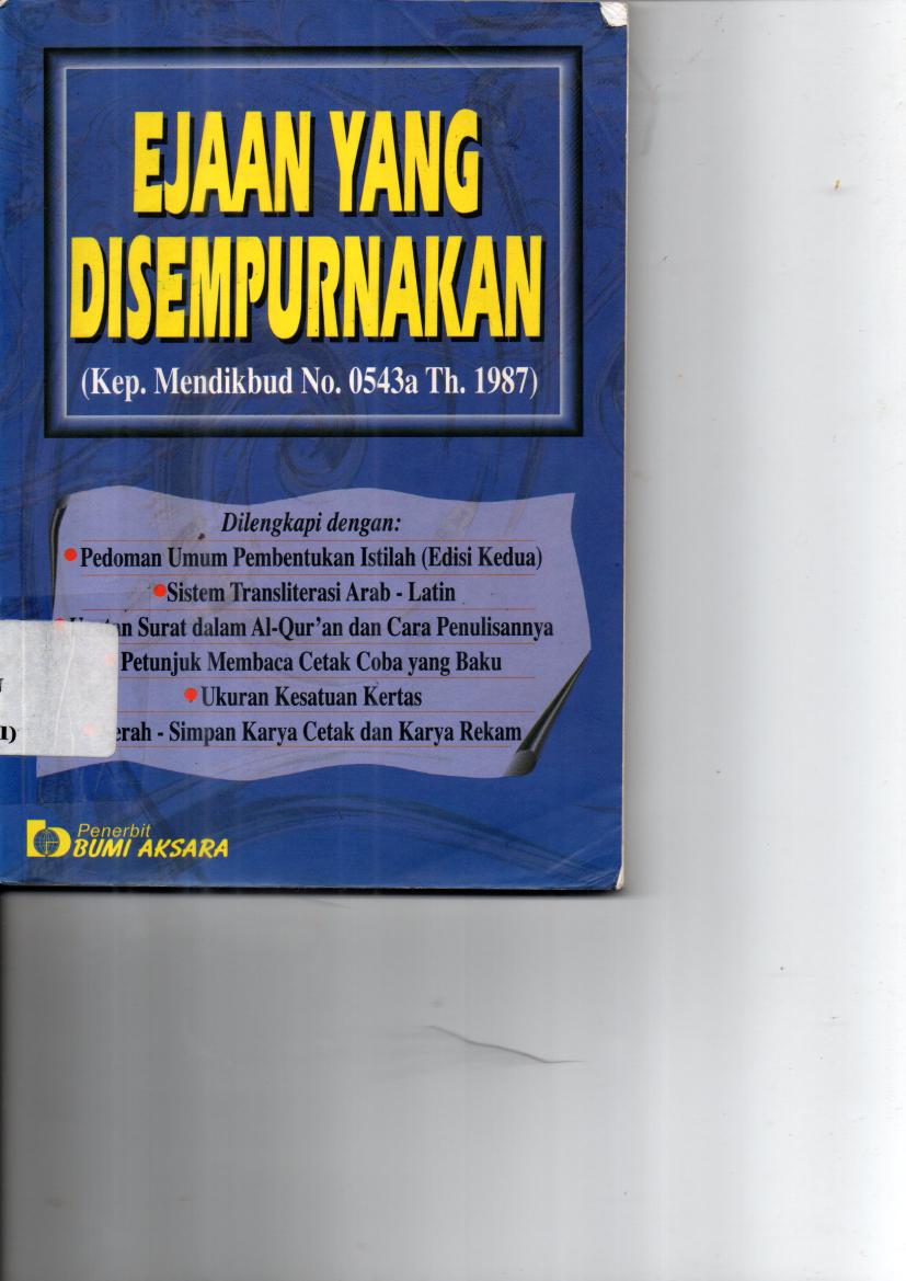 Ejaan yang Disempurnakan