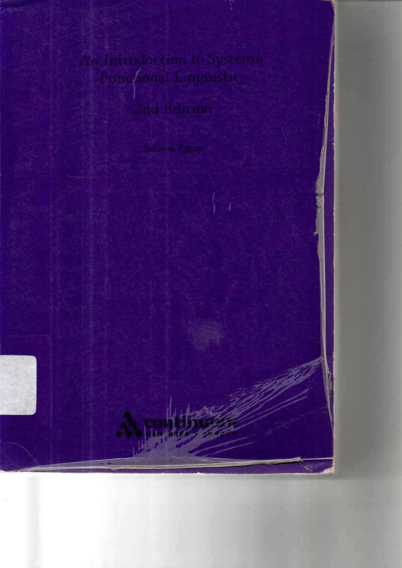 An Introduction to System Functional Linguistics