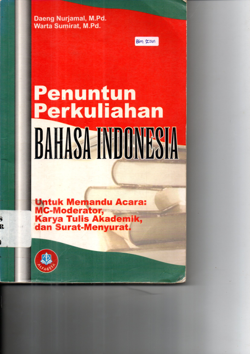 Penuntun Perkuliahan Bahasa Indonesia. (cetakan 1)