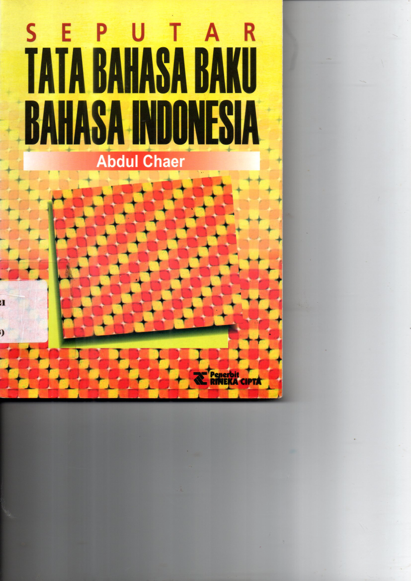 Seputar Tata Bahasa Baku Bahasa Indonesia (Cet.1)