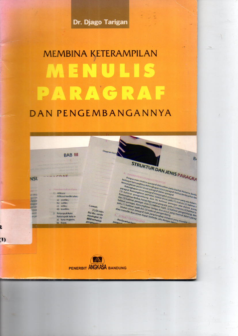 Membina Keterampilan Menulis Paragraf dan Pengembangannya