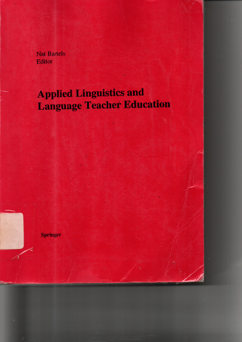 Applied Linguistic and Language Teacher Education