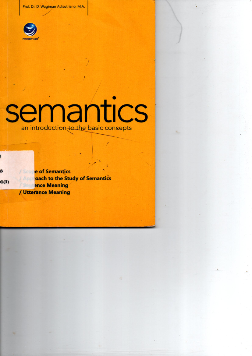 Semantics: an Introduction to The Basic Concepts (Sumbangan Rissa)