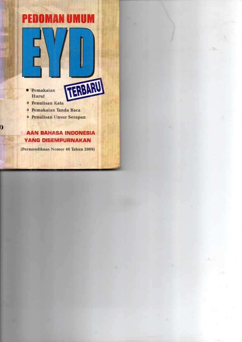 Pedoman umum EYD