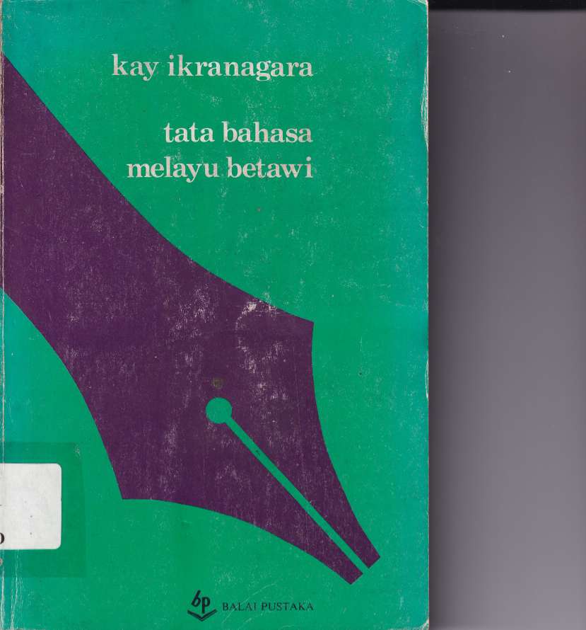 Tata Bahasa Melayu Betawi cet 1