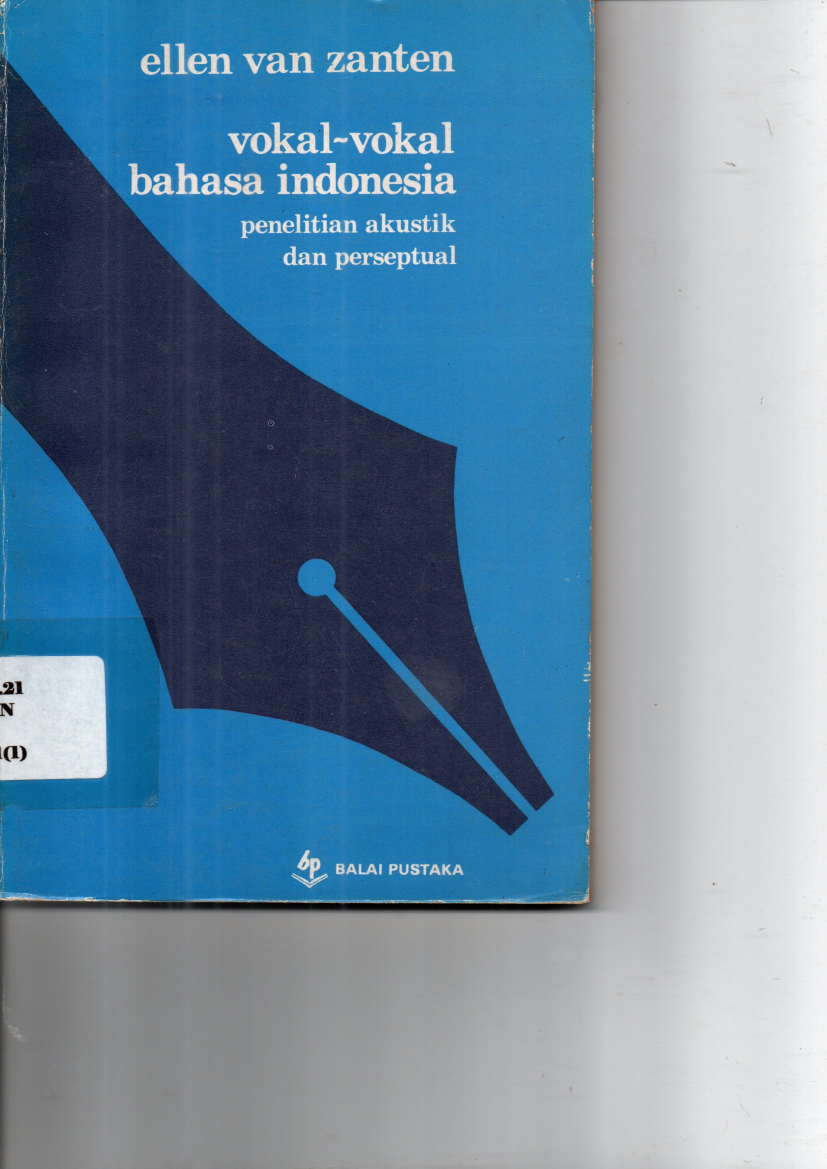 Vokal-vokal Bahasa Indonesia