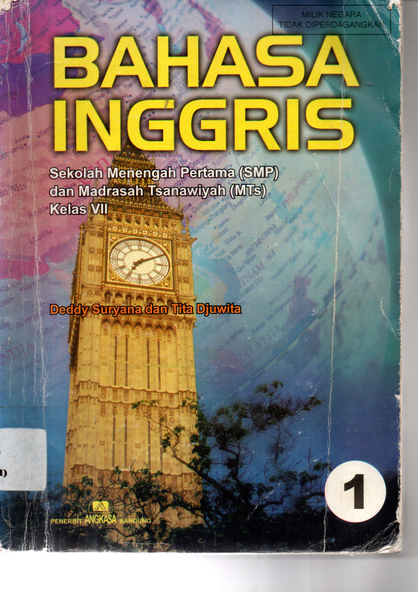 Bahasa Inggris SMP / MTS Kelas VII jilid 1 (Sumbangan TBM)