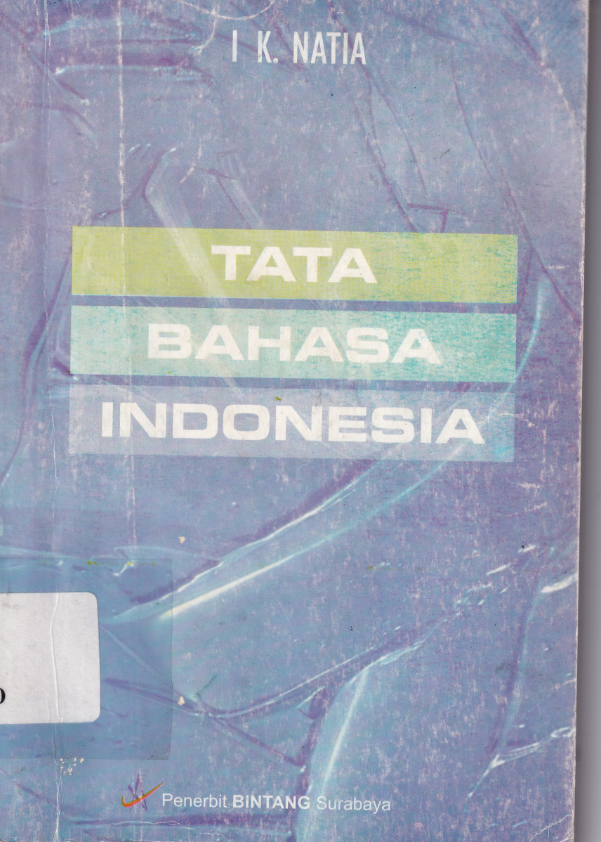 Tata Bahasa Indonesia