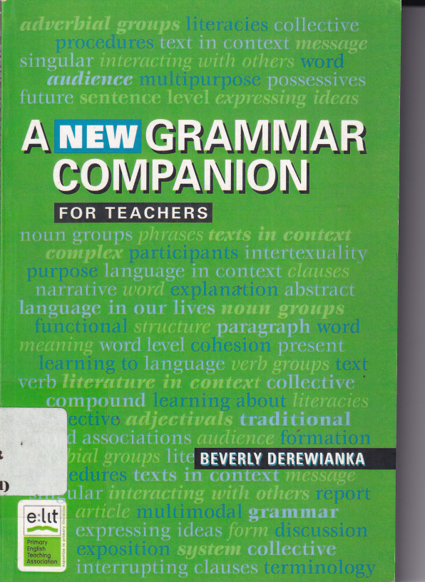 A New Grammar Companion for Teachears