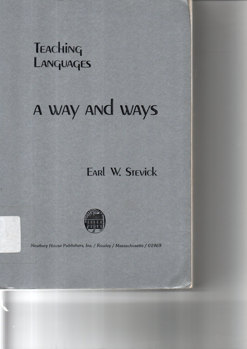 Teaching Languages A Way and Ways