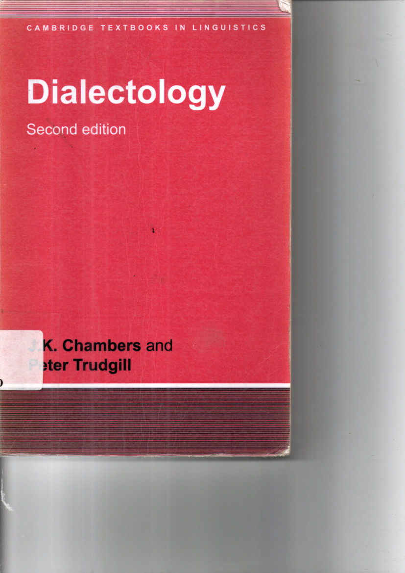 Dialectology Second Edition