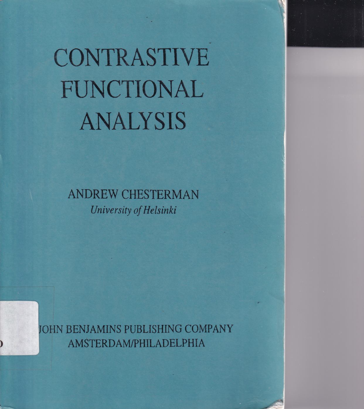 Contrastive Functionaal Analysis