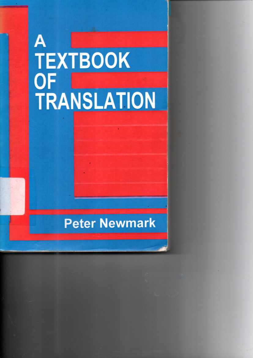 A Text Book of Translation