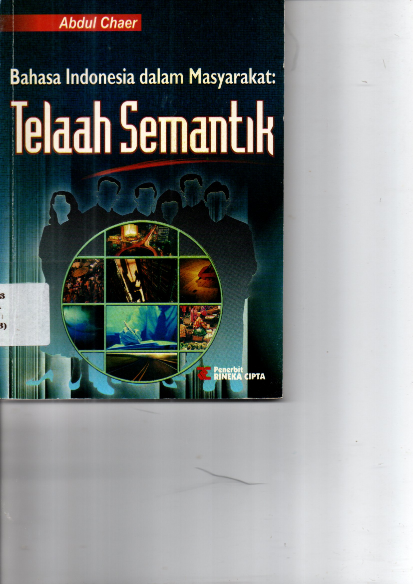 Bahasa Indonesia dalam Masyarakat Telaah Semantik