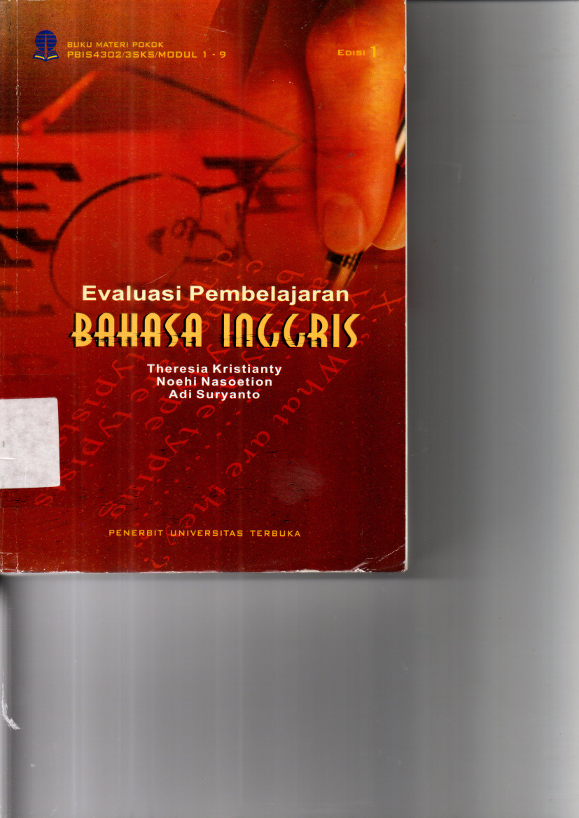 Evaluasi Pembelajaran Bahasa Inggris
