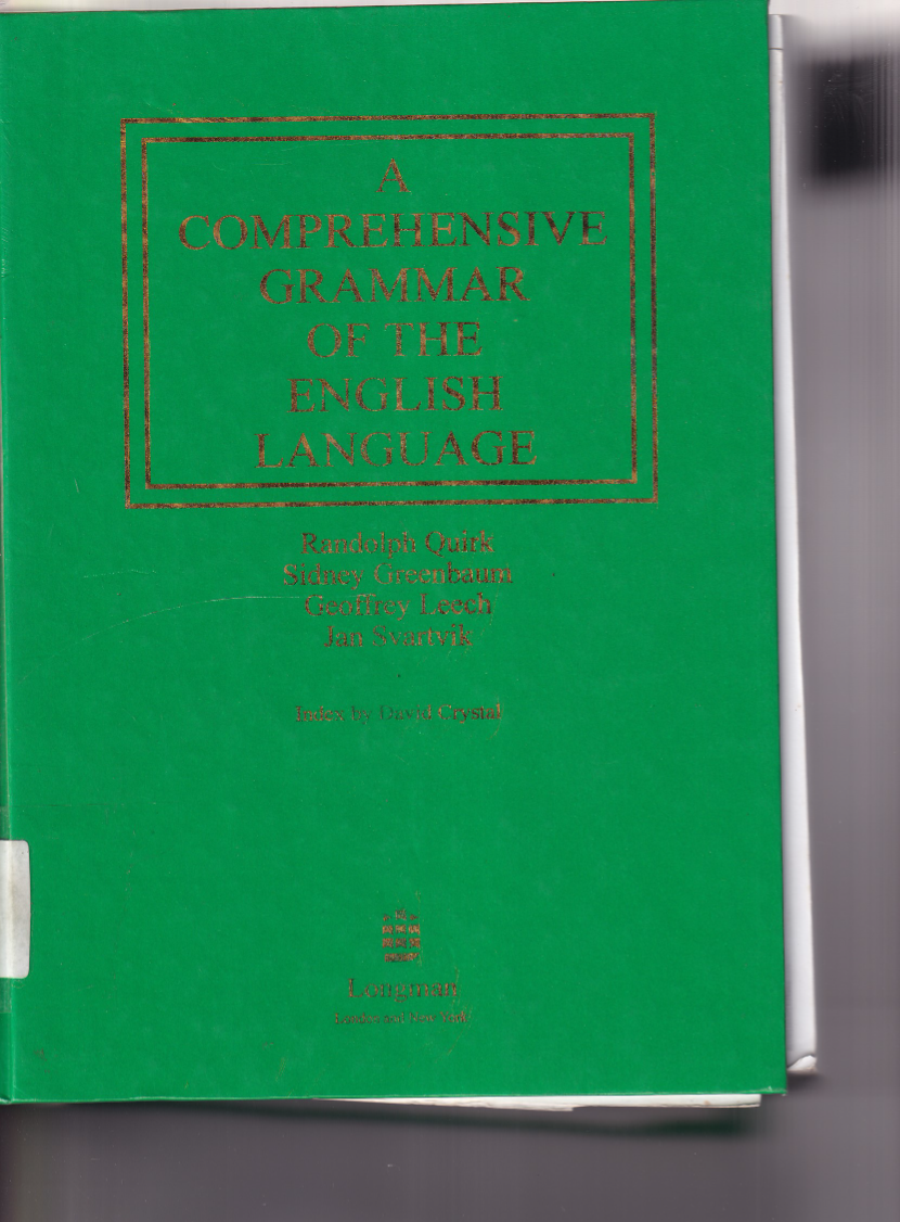 A Comprehensive Grammar of the English Language
