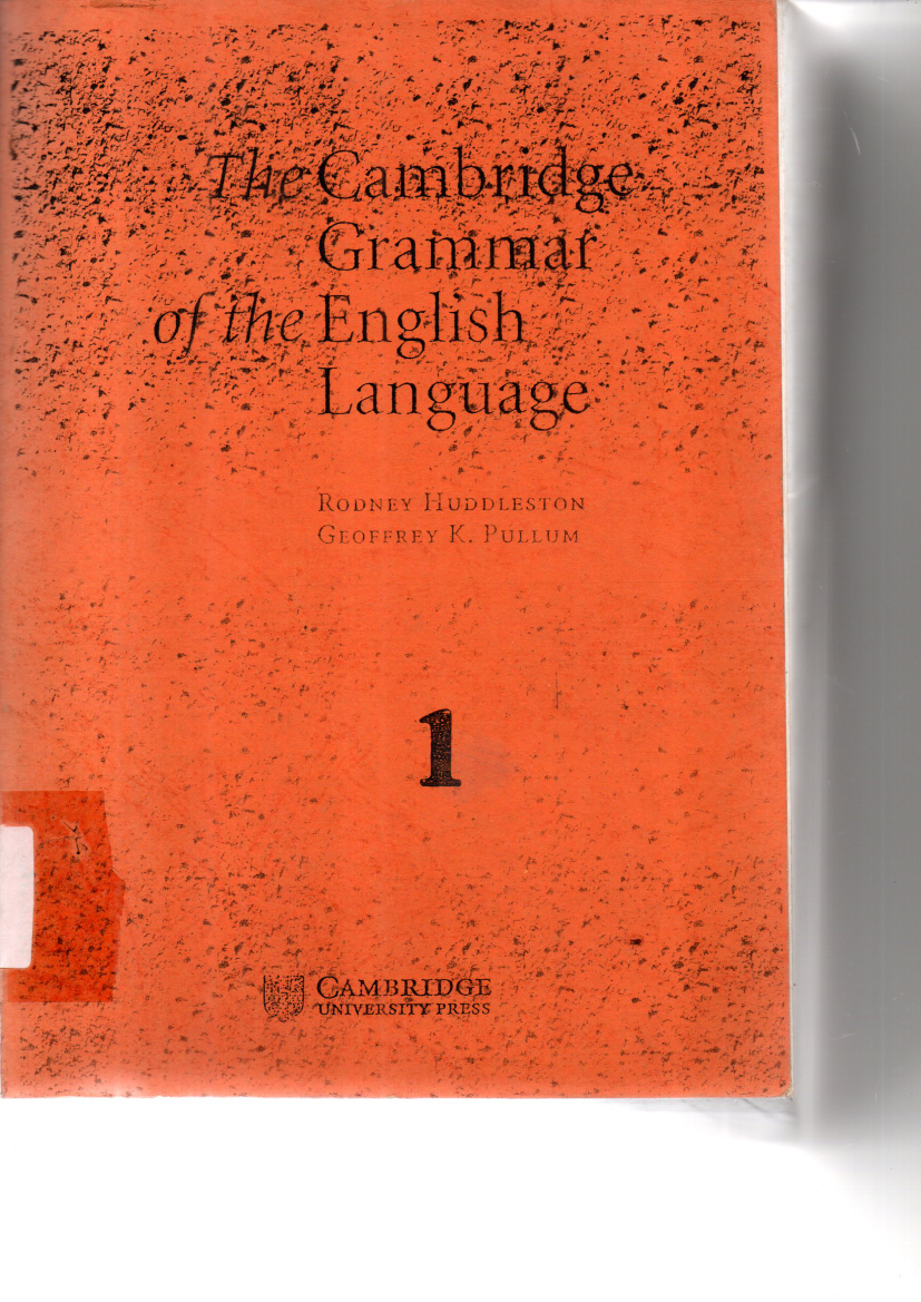 The Cambrige Grammar of English Language