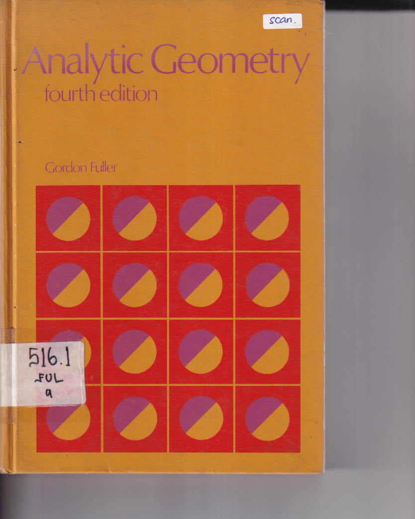 Analytic Geometry
