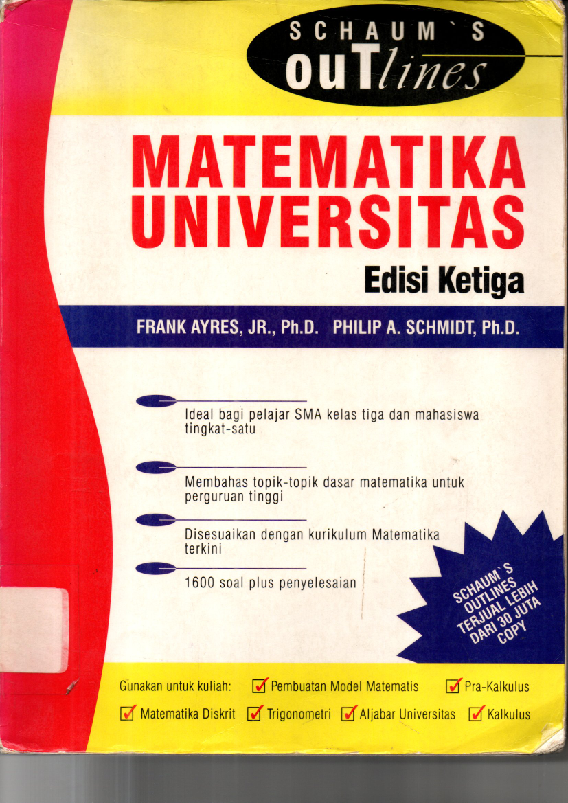 Teori dan Soal-soal Matematika Universitas Edisi 3