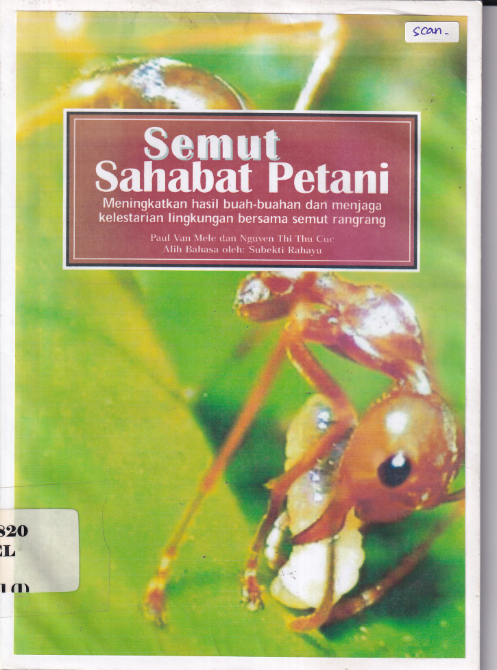 Semut Sahabat Petani Meningkatkan Hasil Buah-buahan dan Menjaga Kelestarian Lingkungan bersama Semut Rangrang