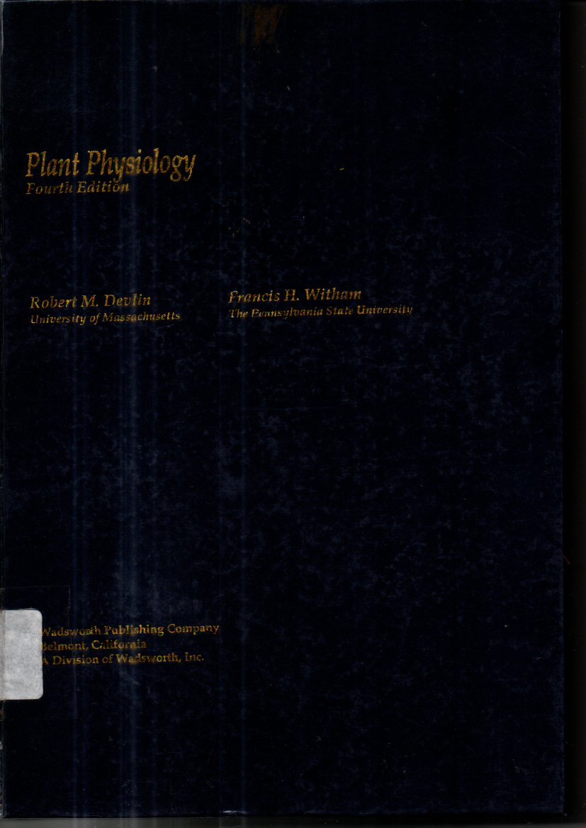 Plant Physiology