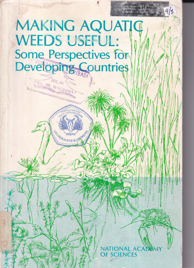 Making Aquatic Weeds Useful: Some Perspectives for Develoving Countries