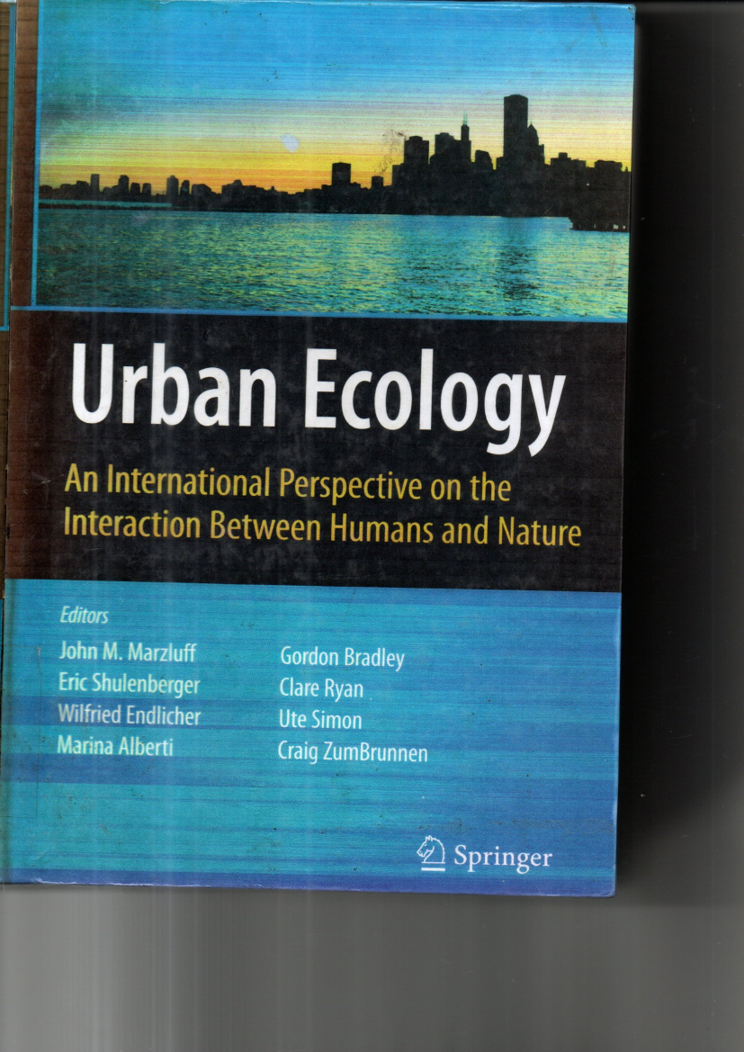 Urban ecology an international between humans and nature