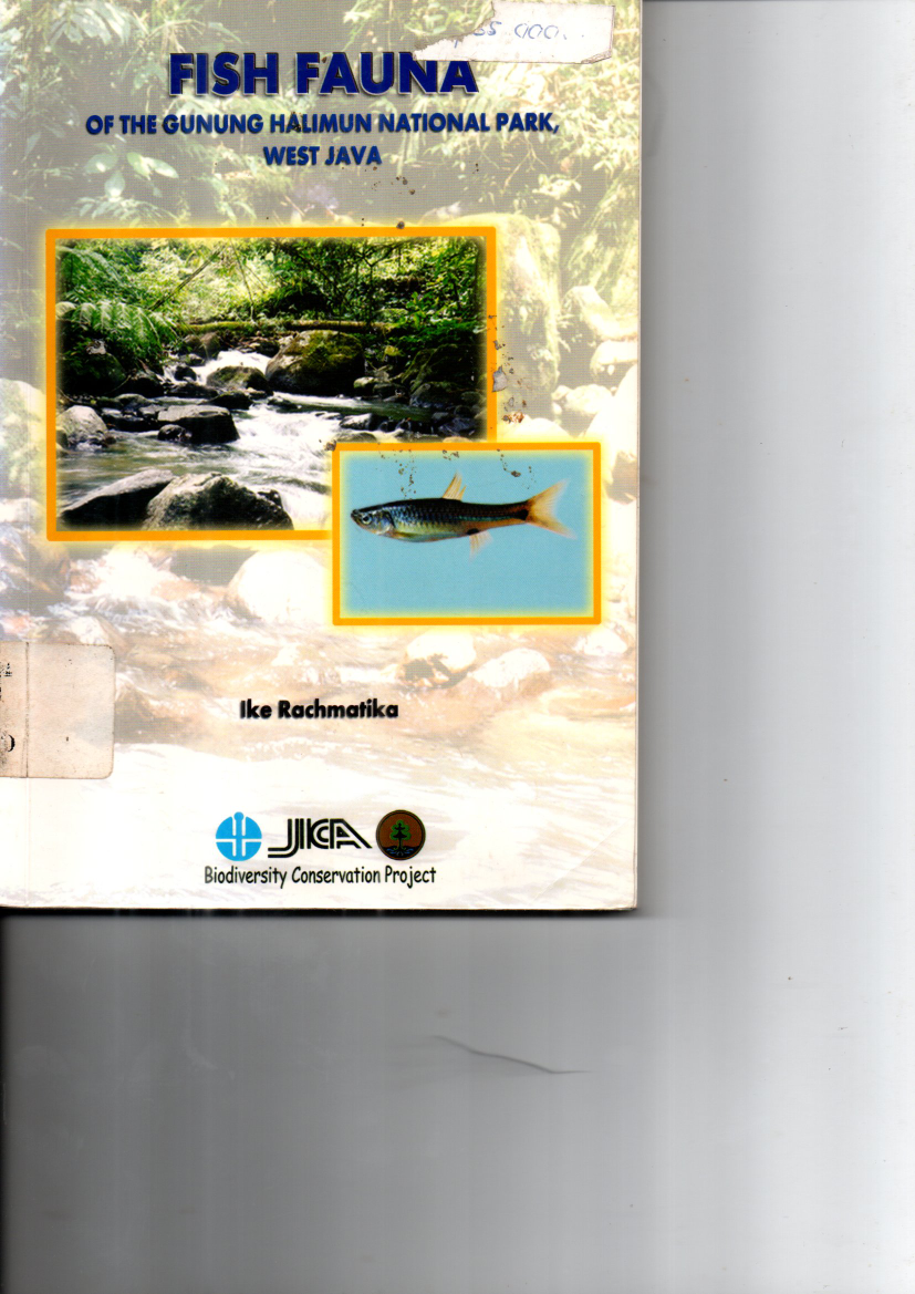 Fish fauna of the gunung halimun national park, west java