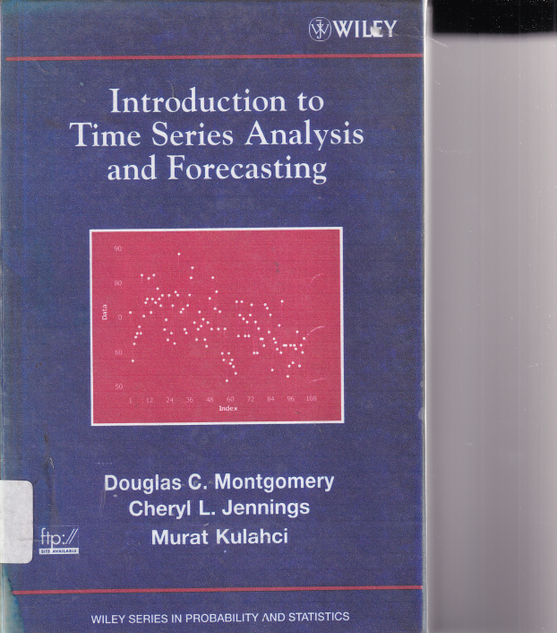 Introduction to time series analysis and forecasting