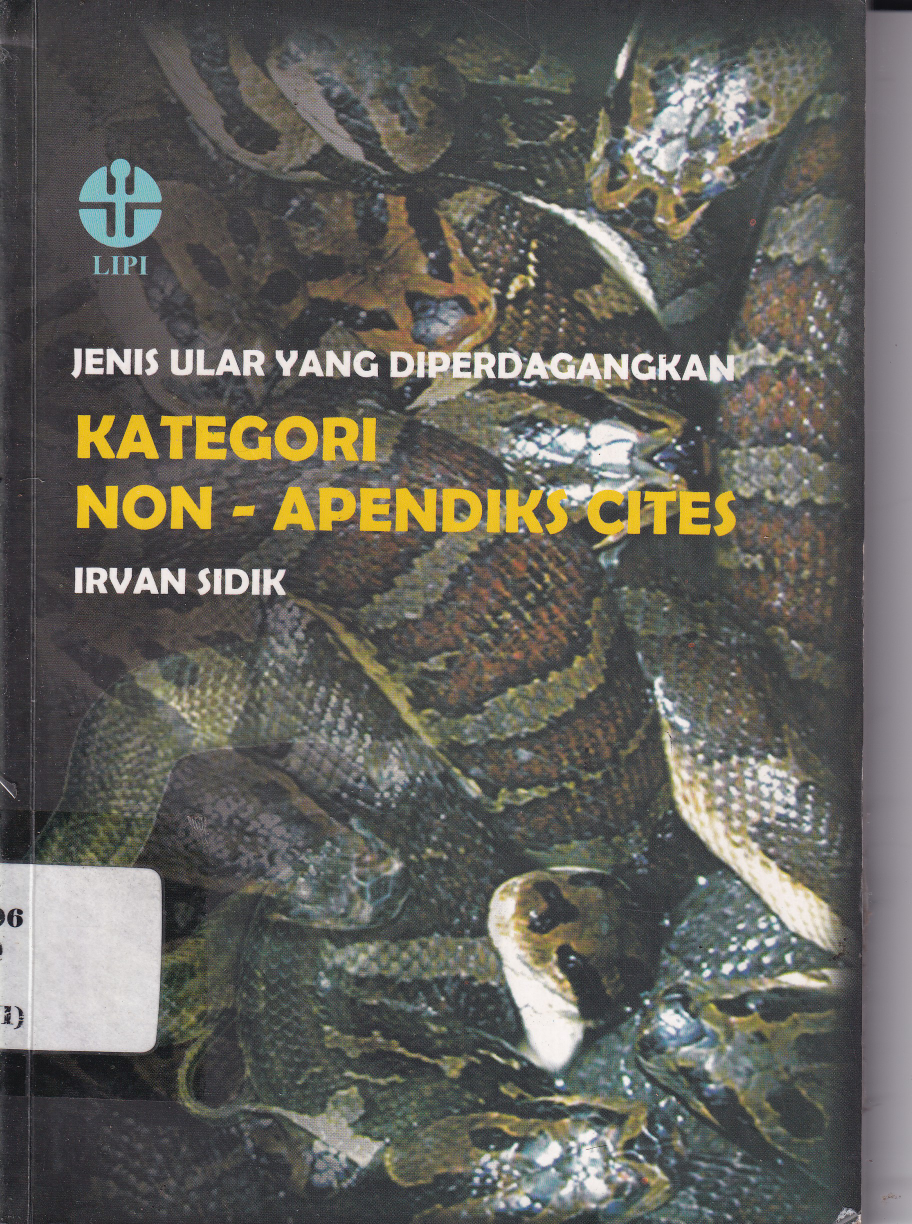 Jenis Ular yang Diperdagangkan: Kategori Non-Apendiks Cites