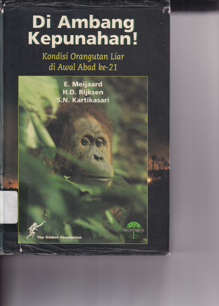Diambang Kepunahan! kondisi orang utan liar diawal abad ke 21