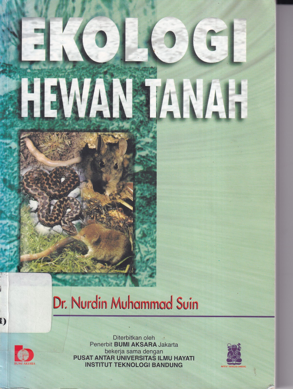Ekologi Hewan Tanah (Cet. 2)