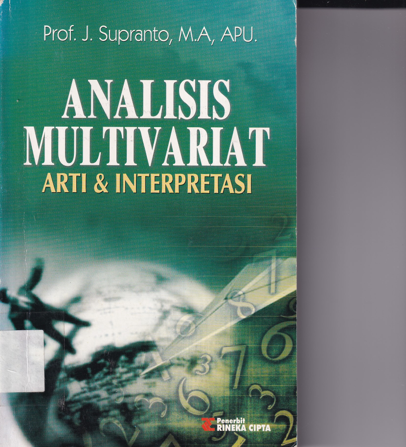 Analisis Multivariat: Arti dan Interpretasi (Cet. 2)