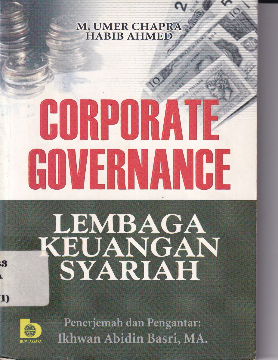 Corporate Governance Lembaga Keuangan Syariah (Ed. 1, Cet. 1)