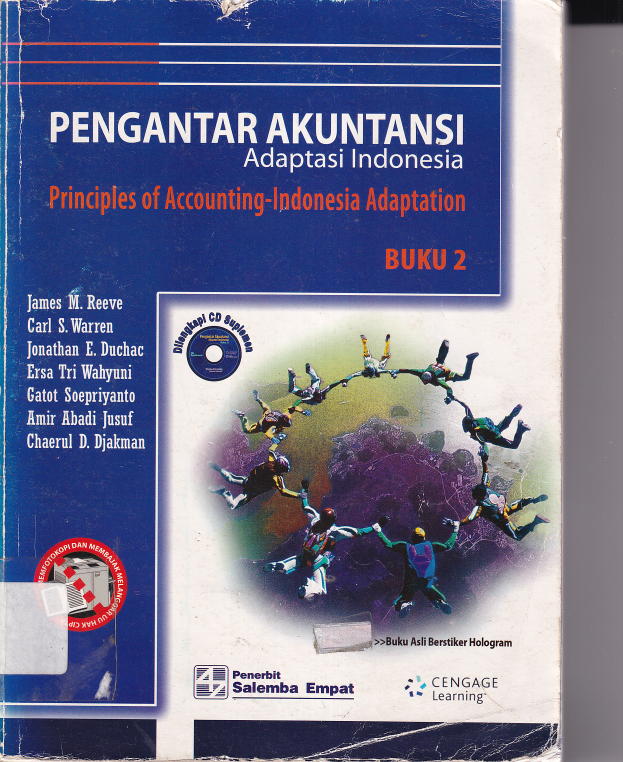 Pengantar Akuntansi : Adaptasi Indonesia buku 2 + CD